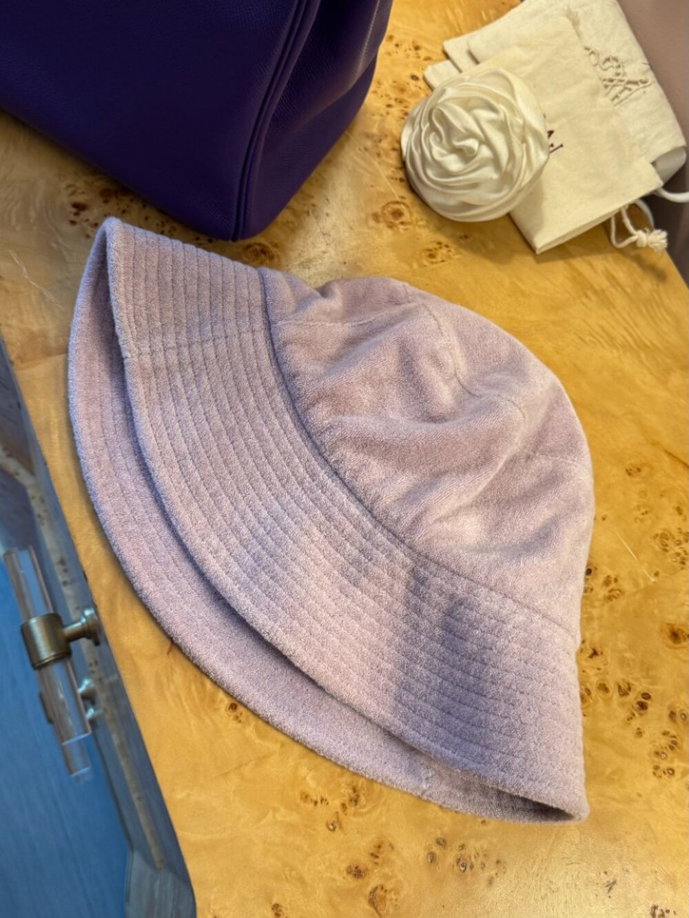 Lack Of Color Soft Pink Blush Bucket Hat 58cm